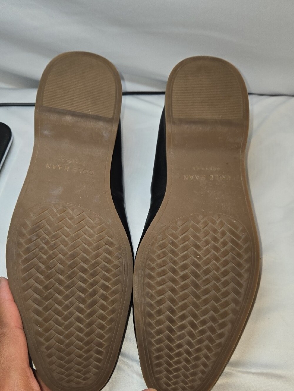 Cole Haan Black Leather Women’s Slip-On Loafers - Picture 8 of 8